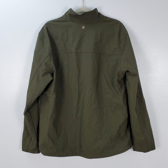 SOLD!!! Swiss Tech Military Green Performance Gear Lightweight Soft Shell Jacket - Picture 3 of 6